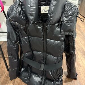 SAM. Black Puffer Jacket